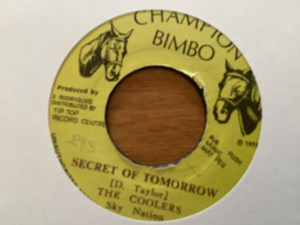 Coolers , Secret Of Tomorrow , 7” Champion | eBay