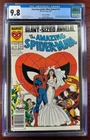 AMAZING SPIDER-MAN ANNUAL #21 CGC 9.8 WP NM/M MARVEL 1987 NEWSSTAND EDITION 🕷️