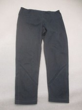 ZELLA Size M Womens Black Stretch Pull On Athletic High Rise Crop Leggings 170