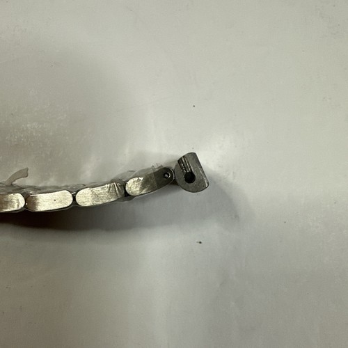 22 mm stainless steel watch bracelet squared off solid End links - Picture 6 of 17
