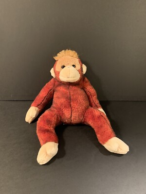 Ty Beanie Baby Buddies SCHWEETHEART  The Red Monkey Plush Vintage 1999