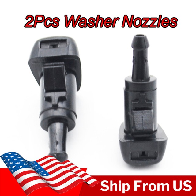 2X Front Windshield Washer Jet Nozzle Spray For Hyundai ix25 Tucson