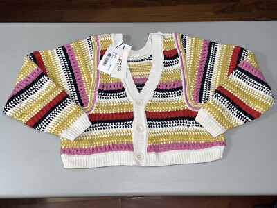 ba&sh Women's ROMY Reversible Sweater Multicolor Size Medium