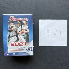 Topps MLB 2021 Bowman Baseball Blaster Box (6 Pack)