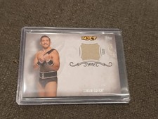 2016 Topps Nxt Wwe Simon Gotch Silver Mat Relic Card 81/175