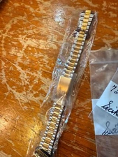 Vintage 1980's Ladies Seiko Watch Band Clasp Links Gold Silver SQ SYD092 M 10mm