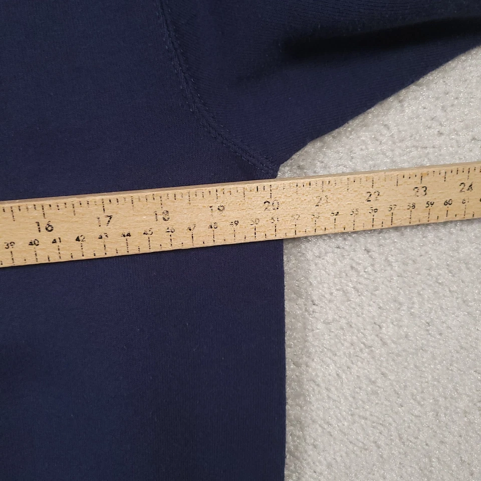 Sudadera vintage Fruit Of The Loom abuela para mujer talla M azul bordada  Foto 4 de 4