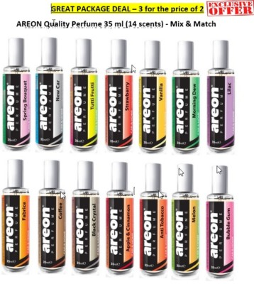 #ad AREON Car Perfume I Car amp; Home Air Freshener Spray 14 Scents I 35 ml Pack of 3 $15.48