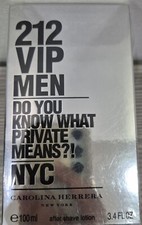 212 VIP MEN do You Know What Private Means?! NYC 100ml After Shave Lotion 100ml