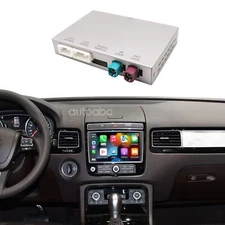 Wireless carplay Android Auto Module for Volkswagen Touareg RNS850 AirPlay Box