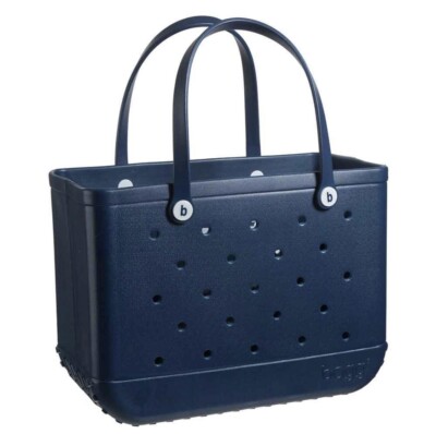Bogg Bag XL You Navy Me Crazy Blue Ultimate Beach Tote Go Anywhere with 2 Pouch