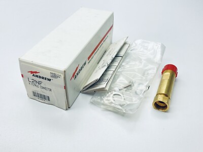 UNUSED ANDREW L2NF N FEMALE CONNECTOR FORHELIAX LDF2-50 COAXIAL CABLE