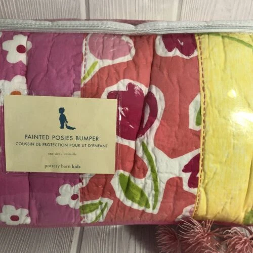 Pottery Barn Kids Multicolor Mesh Crib Liners