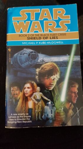 1996 Star Wars Buch 2 der Schwarzen Flotte Krisenschild der Lügen - Bild 1 von 2