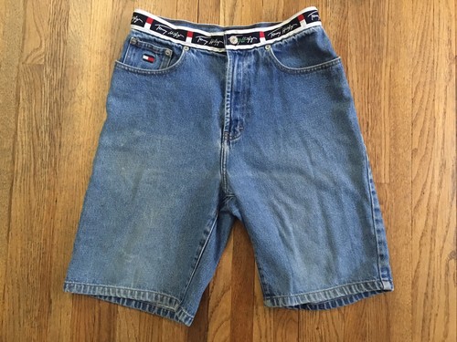 TOMMY HILFIGER Denim Shorts SPELLOUT 