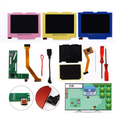 HDMI-Compatible IPS V2 GBA SP Kits For Gameboy Advance SP Console