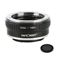 K F Concept adapter for Rollei QBM mount lens to Sony E mount a6000 A72 A73 A7R4