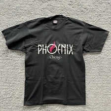 Phoenix Chicago T-Shirt Men's L Crew Neck Single Stitch