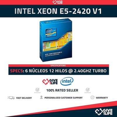 Intel Xeon E5-2420 V1 (6 Kerne / 12 Threads) @2,40GHz Turbo Speed
