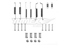 TOMEX Brakes Zubehörsatz Bremsbacken TX 40-15 für AUDI 6E1 6X1 SEAT LUPO VW GOLF