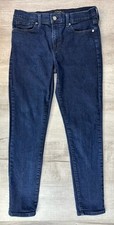 Banana Republic Skinny Fit Jeans Blue Denim Pants Women 30/10 (Actual 30X27)