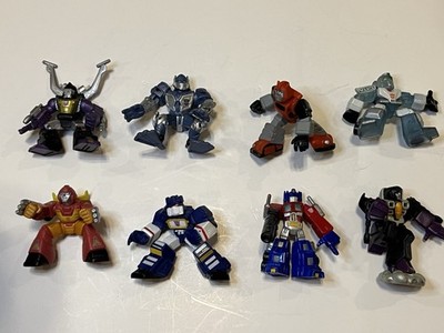 Transformers Robot Heroes Lot of 8 Transformers (Loose)