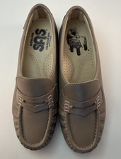 SAS Classic Mocha Slip-On Shoes Women's 8M