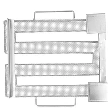 Smoker Grill Net Outdoor BBQ Net Heat‑resistant Cooking Smoke Tube M Shaped