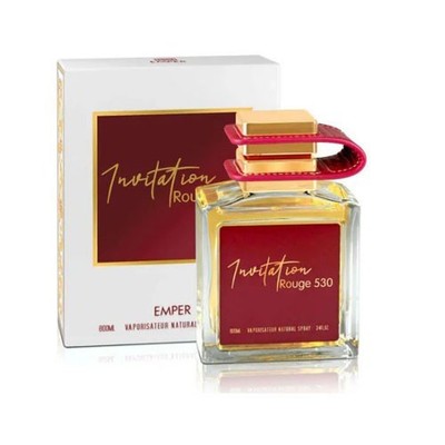 Emper Invitation Rouge 530 Eau De Parfum 3.4 oz Women Floral Sweet Luxury Scent