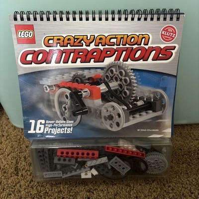 LEGO Crazy Action Contraptions Set & Klutz Instructional Book - 2008