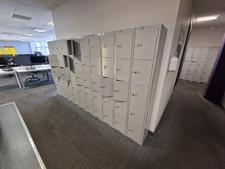 Elite 5 Tier Grey Lockers - Keyed