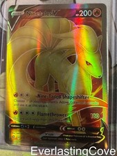 Ninetales V 177/192 Ultra Rare Rebel Clash Pokemon Holo Near Mint on eBay