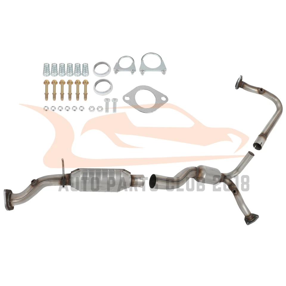 Convertidor catalítico para Chevrolet S10 GMC Sonoma 2000-2005 Blazer 2001-2004 4x4 Foto 3 de 4