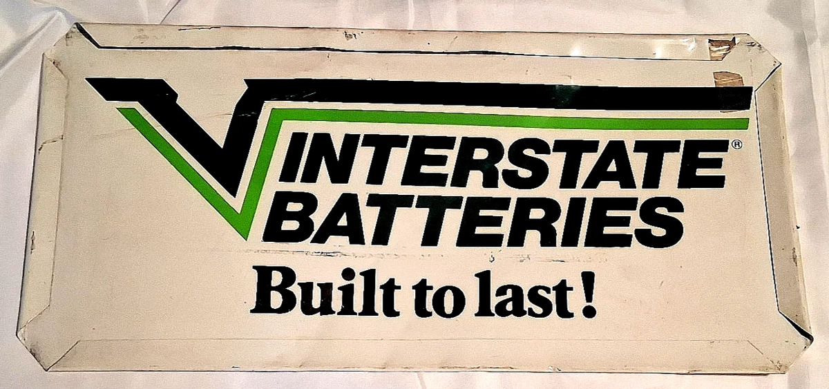 Interstate Battery Sign for sale | eBay