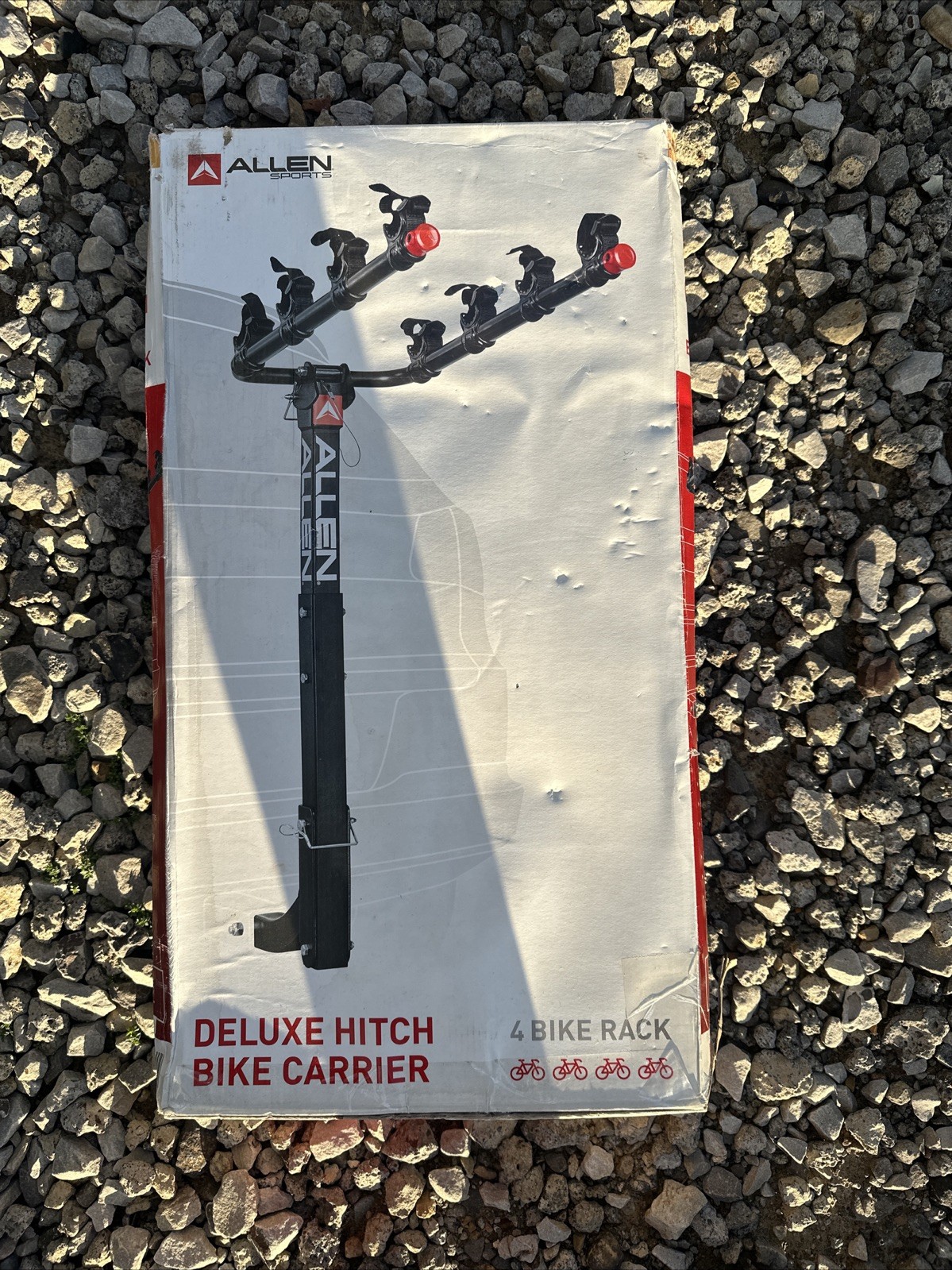 542RR Allen Sports Deluxe 4 Bike Rack Fits 2&rdquo; Hitch Easy A