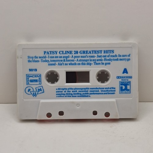 Patsy Cline: 20 Greatest Hits (Cassette Tape) FUN Duplicate Belgium FUNC 9019 - Picture 8 of 10