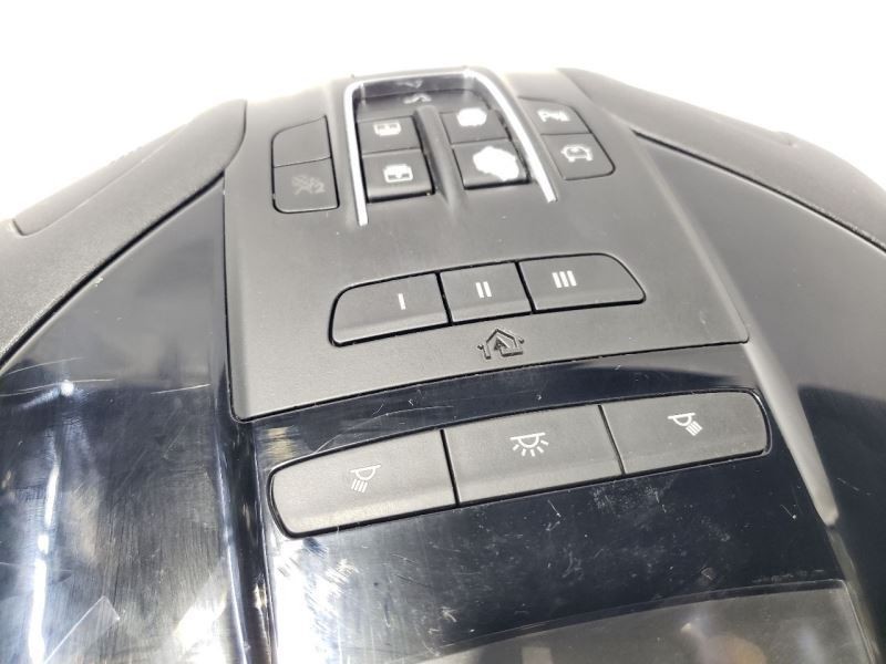 2018 Maserati Levante OEM Black Overhead Roof Console Wear On Button 