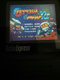 Bomberman '93 (TurboGrafx-16, 1992) - AUTHENTIC, TESTED, HUCARD AND MANUAL ONLY