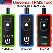 EL50448 TPMS Reset Tool Tire Auto Pressure Monitor Sensor Relearn for GM FORD
