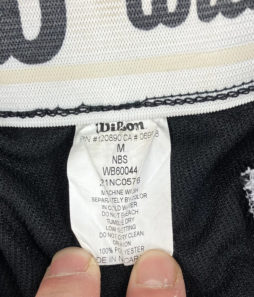 Pantalones de softbol Wilson negros medianos para mujer Foto 3 de 4