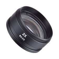 Vision Scientific VAF20 2X Barlow Lens for Stereo/Industrial Black 