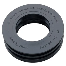 MUSTEE 65.308 Drain Seal,Rubber,Black,2 In 46Z650