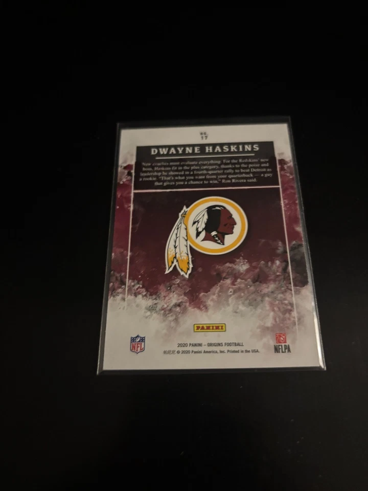 Dwayne Haskins 2020 Panini Origins Commanders 17 - Image 2 of 2