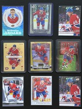 Lane Hutson - Canadiens - 9-Card RC Lot-OPC Yellow Surge, Holiday Dazzler, More!
