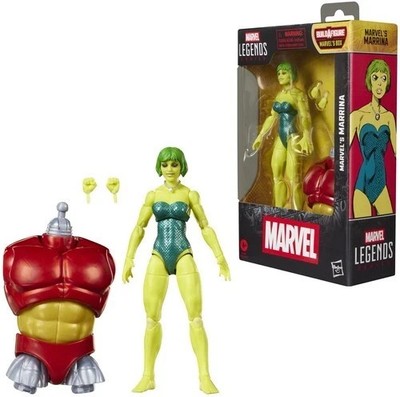 Alpha Flight - Marvel Legends - Marvel's Marrina Action Figure & Box BAF Part [N