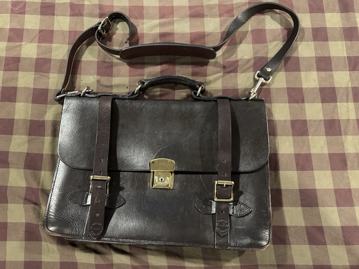Filson Field Satchel - Leather- Made in USA | eBay Filson Field Satchel - Leather- Made in USA | eBay