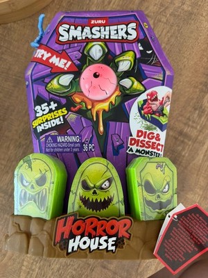 Smashers Mega Horror House Zombie Toy Figure with 35 Surprises Lights Sounds