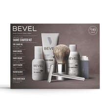 Shaving Kit for Men, Includes Safety Razor with 40 Replacement Blades, Luxury...
