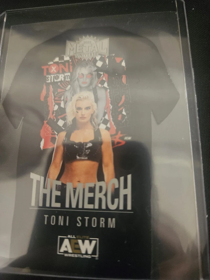 2022 Skybox Metal Universe AEW All Elite Wrestling - The Merch Toni Storm #TM-6 - Image 2 of 2