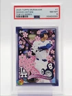 SHOHEI OHTANI 2025 TOPPS TAKASHI MURAKAMI WORLD TOUR TOKYO #1 A PSA 8 Q2161